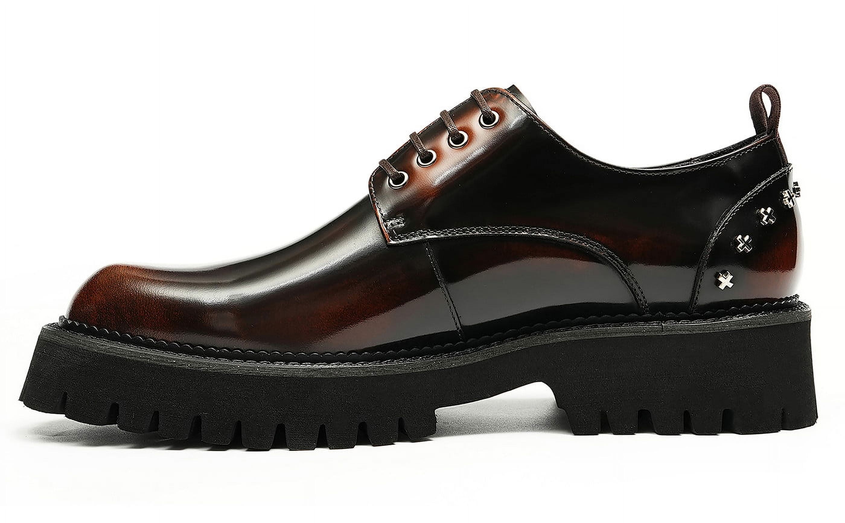 maje brown dress Oswin Hyde: Gordon Brown Derby Brogue Men's Shoes