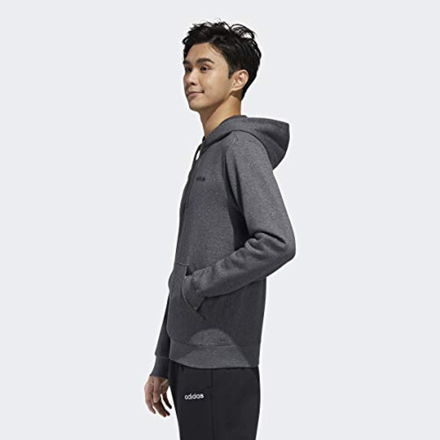 adidas Men's Ess Fle Oth, Dark Grey Heather/Black, X-Large