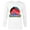 White, variant on Marvel Moon Girl and Devil Dinosaur Dino Profile - Long Sleeve T-Shirt for Men - Customized-Athletic Heather