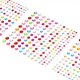 thumbnail image 1 of Uxcell 600 Pcs Pegatinas de Gemas para Manualidades, 5 Hojas de Pegatinas de Gemas Autoadhesivas Brillantes de Strass Circular, Multicolor, 1 of 5