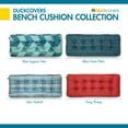 thumbnail image 4 of Classic Accessories Duck Covers Water-Resistant Indoor/Outdoor Bench Cushion 48"W x 18"D x 5"Thick Tang Thang, 4 of 7