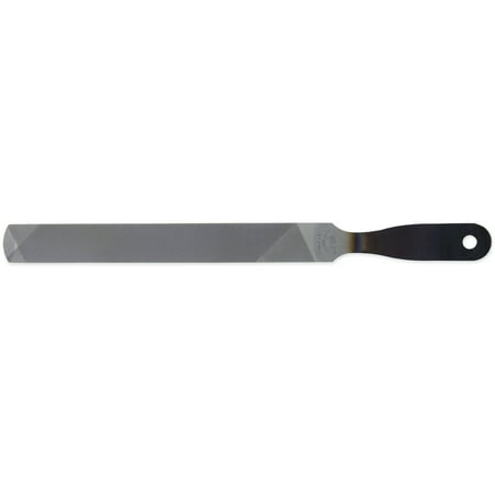 Nicholson File Handles - Nicholson Hand File with Handle (Carded), American Pattern, Single/Double Cut, Rectangular, 8