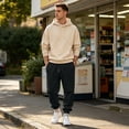 thumbnail image 6 of Wutalume Men's Slim Fit Joggers — Sweatpants with Tapered Leg, Drawstring Waist, Comfortable Lounge Pants for Active Days, 6 of 7