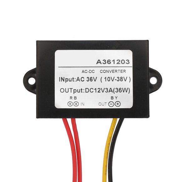ACDC Converter,AC36V to DC12V Plastic ACDC Converter Power Supply Power Supply Converter Best in Class