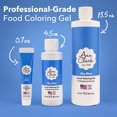 thumbnail image 2 of Ann Clark Sky Blue Food Coloring Gel Extra Large 13.5 oz Professional Grade Made in USA, 2 of 7