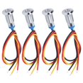 thumbnail image 1 of LED Signal Light, 4 Set Indicator Light Buttons Indicators  For Equipment For Car Modification Red+Yellow, 1 of 8