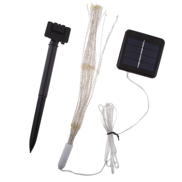 GROWTH TANK Firework Solar/Battery Power LED String Fairy Lights Xmas Party Decor Lamp