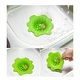 thumbnail image 6 of DEEPCRAFF Silicone Bathroom Strainer in Green for Sink Drain Filter with Easy Install and Rust Resistant, 6 of 8