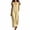 Yellow, variant on zbxnLI Striped Maxi Dress for Women Ruffle V Neck Sleeveless Tank Dresses Loose Casual Vacation Long Sundress
