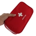 thumbnail image 2 of Acampar Al Aire Libre De Poliéster Rectángulo Emergencia Primero Ayuda Médica Rescate Rojo De Bolso Unique Bargains botiquines de primeros auxilios para acampar, 2 of 6