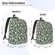 thumbnail image 2 of Easygdp White Daisies and Bee Mochila de Lona Resistente para Laptop, Compatible con Laptops de 15 a 17 pulgadas, Ideal para Escuela, Trabajo y Viajes-Small, 2 of 5