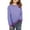 Purple, variant on Ruyang Cute Sweatshirts for Teen Girls Trendy Sweatshirt Y2K Long Sleeve Crewneck Baggy School Hoodies Pullover Tops