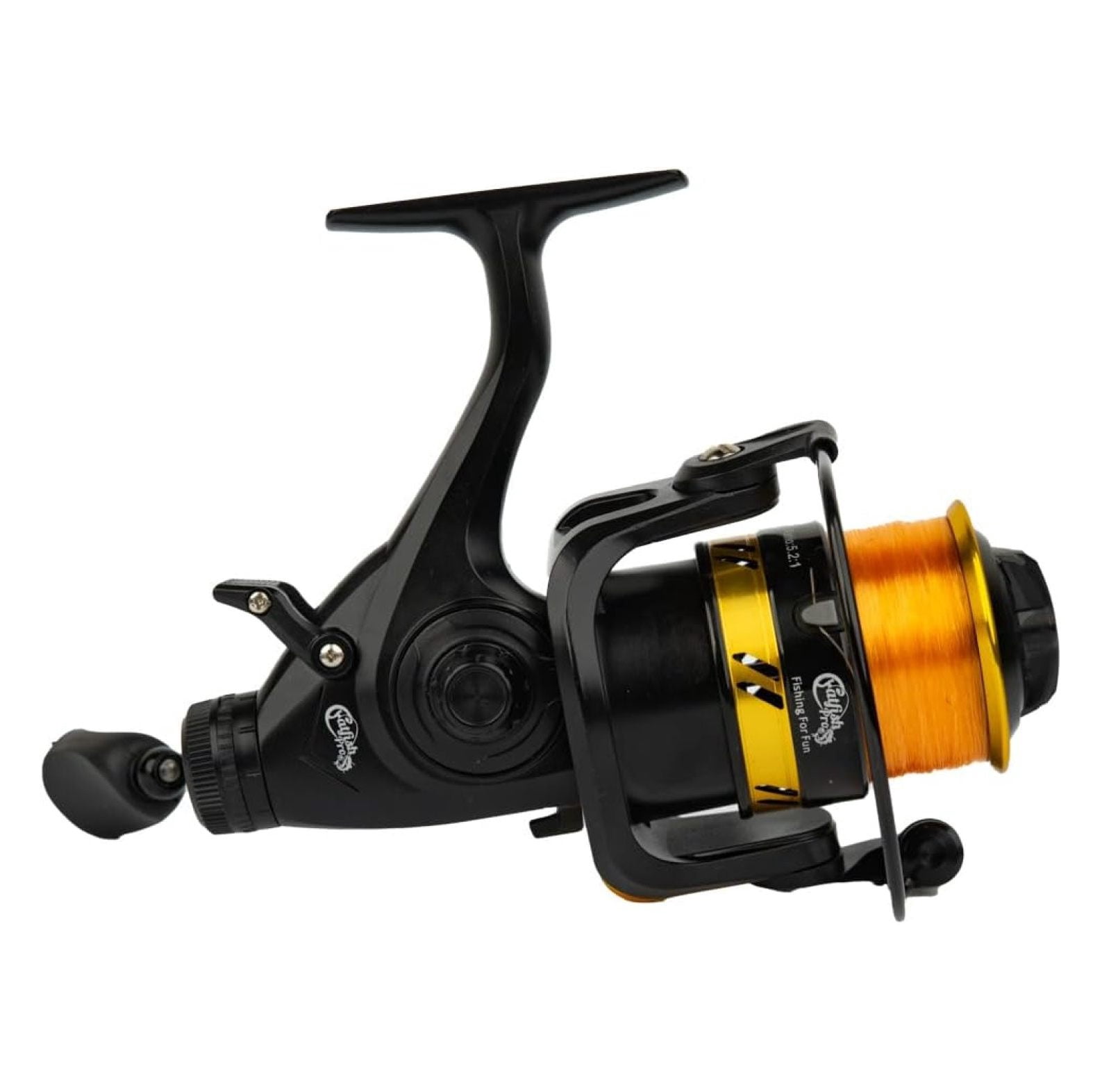 Fishing for Fun Spinning Reel | Already Spooled with 20 LB Mono Fishing Line | Easy to Use Reel to Catch Fish