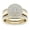 #5-G, variant on Gorgeous 18k Yellow Gold Plated Rings Women White Wedding Rings Sz 6-10-10-#14