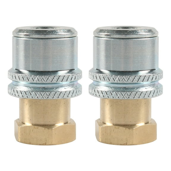 Heavy-Duty Metal Air Nozzle With Quick Connector,Closed Flows Tire Chucks,Locks on Tire Inflator Chucks