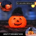 thumbnail image 6 of IGEED Halloween New Flash Ball White Ghost Pumpkin Head Spooky Doll Stress Relief Toys Light Ball Halloween Gift Outdoor Halloween decoration Indoor, 6 of 8