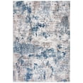 thumbnail image 3 of SAFAVIEH Aston Augustine Abstract Area Rug, Gray/Navy, 5'3" x 7'7", 3 of 12