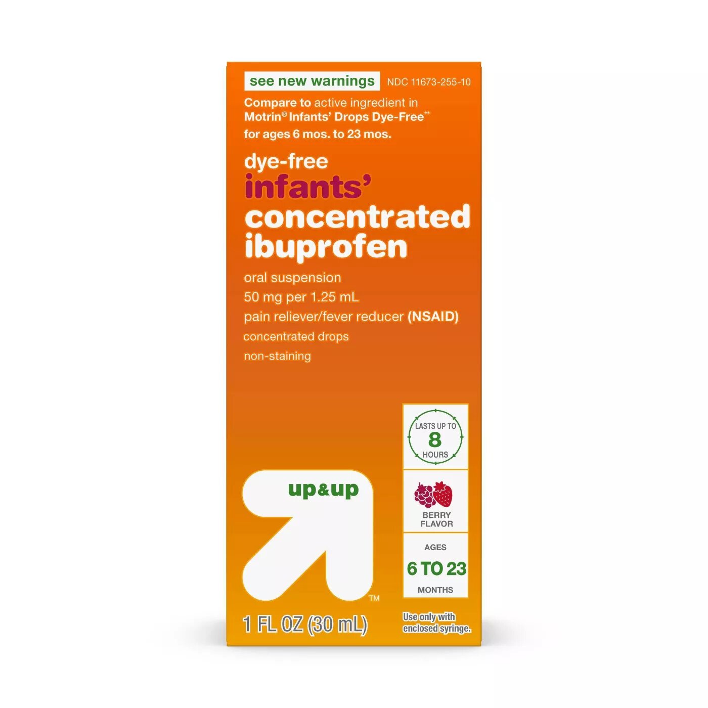 Up & Up DyeFree Infants Concentrated Ibuprofen (NSAID) Oral Suspension