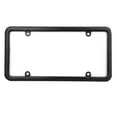 Auto Drive Black Antitheft License Plate Cover and Frame