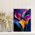 thumbnail image 2 of Abstract Organic Shapes Textured Canvas Wall Art Print for Living Room Bedroom Office Kitchen Hallway Decor, 2 of 8