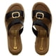 thumbnail image 4 of Sandalias para Mujer Zmexico 442 negro 23.5, 4 of 4