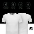 Starter Mens Crew Neck Undershirt Breathable Tagless Men’s Undershirts