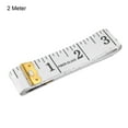 thumbnail image 2 of Unique Bargains Cloth Tape Measure for Body 79' Measuring Tape Soft Dual Sided for Tailor Sewing 2M White 2Pcs, 2 of 3