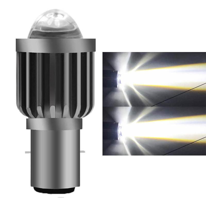 10000Lm H4 LED Moto H6 BA20D LED Motorcycle Headlight Bulbs Lens Hi Lo Lamp Scooter Accessories Fog Lights 12V -