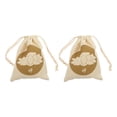 thumbnail image 2 of 2Pcs Buddhist Singing Bowl Drawstring Bag Meditation Tibetan Sound Bowl Bag, 2 of 8