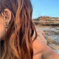 thumbnail image 2 of 1Pc Fashion Geometric Ear Cuff for Women Exaggerated Metal Twist Line Without Piercing Jewelry Gifts Casual Wear, 2 of 8