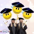 thumbnail image 2 of PMU 31" Congrats Neon Grad Balloon – Graduation Party Foil Balloon Decoration for School, College & Graduation Celebration Events, 2 of 7