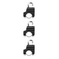 thumbnail image 3 of ziyahi New 1 Set Accessory Bike Cable Lock Cycling Anti-lost Aluminum Alloy Rope Lock Cable Black with line 3Set, 3 of 6
