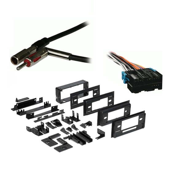 Fits Buick Skylark 1987-1995 Metra Single DIN Dash Kit with Harmony Radio Harness