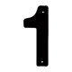 thumbnail image 1 of Letrero de número de casa de hierro 3D Lisbinx | Estilo industrial antiguo | 26 letras inglesas con tornillos | Resistente para decoración de hogar, jardín y tienda, 1 of 7