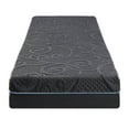 thumbnail image 2 of 8" Twin Mattress, Gel- Foam & Spring , Firm Sleeping Experience, Dark Gray Texture, Pocketed Coils, , Easy Unbox And Expand Size Gel For Support, Design, Individual Pocket Quick Convenient Unboxing, 2 of 6