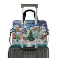 thumbnail image 2 of 16" Laptop Briefcase for Work Travel Laptop Shoulder Bag Carrying Handbag Laptop Case Charming Christmas Scene, 2 of 8