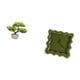 thumbnail image 5 of Colección De árboles Bonsái Artificiales, Centros De Mesa De Plantas Artificiales, Reloj De Pared Cuadrado, Decoración, Regalos, Adorno Silencioso, Reloj Colgante Para Baño, Estudio De, 5 of 8
