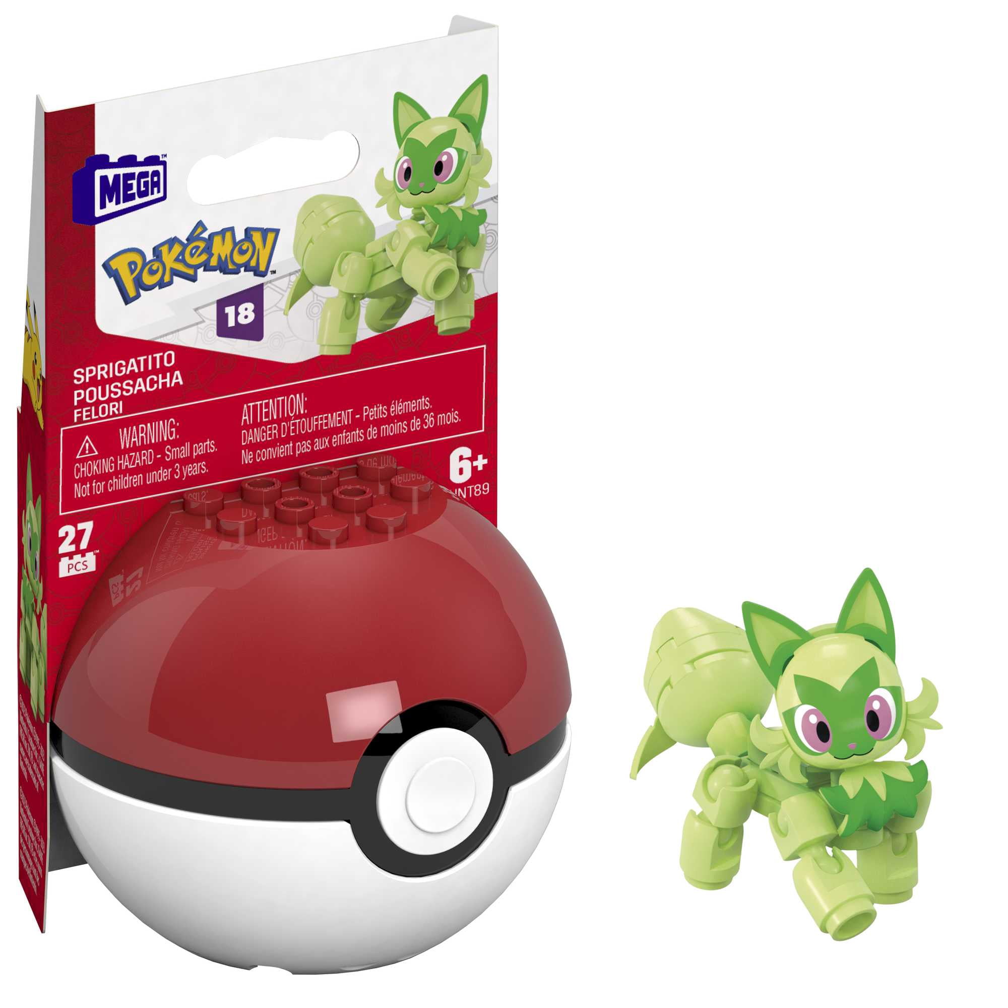MEGA Pok√©mon Treecko Building Toy Kit, Poseable Action Figure