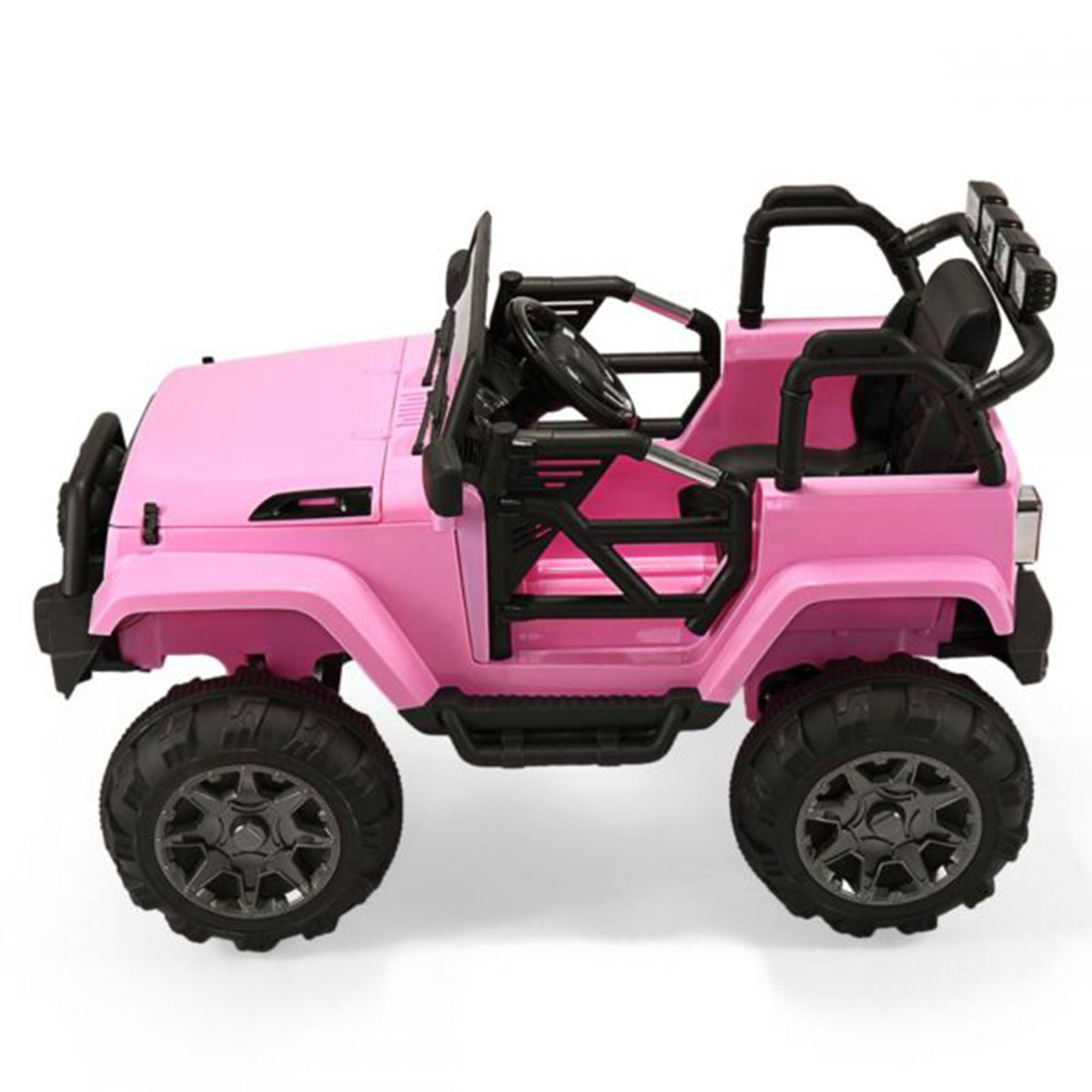 TOBBI 12V Kids Electric Battery Powered Jeep Wrangler Ride On Toy w/ Remote - image 2 of 12