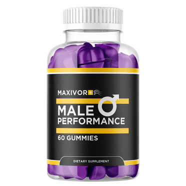 Maxivor Advanced Men's Performance Support Gummies Advanced Vitamin Supplement 60 Gummies