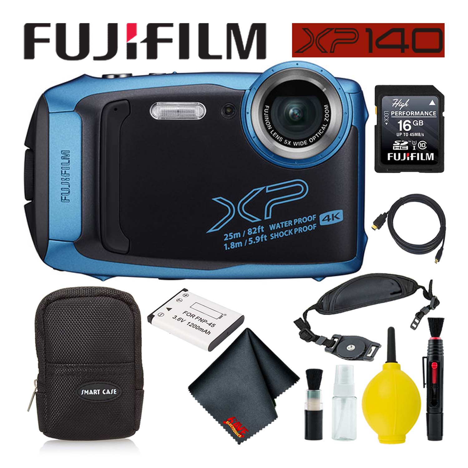 Fujifilm Finepix Xp140 16 4megapixel Waterproof Digital