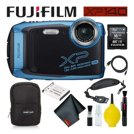 Fujifilm?FinePix XP140 Waterproof Digital Camera 600020656 (Sky Blue) Best (The Best Waterproof Digital Camera)
