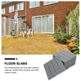 thumbnail image 3 of TEHAUX 11pcs High-density Plastics Balcony Floor Tiles Grey Interlocking Design for Garden, 3 of 6