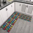 thumbnail image 2 of Red Bigfoot Pattern Kitchen Rugs Sets Of 2,Anti Fatigue Kitchen Mat Rugs Non Slip Washable,Decorative Kitchen Floor Mats for Kitchen,Sink,Laundry,17"x30"+17"x47", 2 of 7