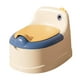thumbnail image 4 of Orinal de entrenamiento Hugo para el baño azul con cepillo limpio y protector antideslizante, 4 of 9