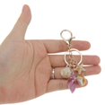 thumbnail image 4 of Unique Bargains Fashion Glow-In-The-Dark Conch Handbag Charms Purple, Red 1 Pc, 4 of 5