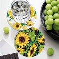 thumbnail image 4 of Posavasos de madera con diamantes para manualidades, Gnomo de abeja con soporte, Donut, 6/8 Uds., fruta dulce, 4 of 8