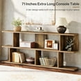 thumbnail image 3 of Tribesigns 71 Inches Extra Long Sofa Table Behind Couch, 3 of 7