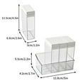 thumbnail image 3 of Kojanyu Cooking tools Four-Compartment Seasoning Box Combination Household Kitchen Storage Multi-Compartment Jar Set Kitchen Gadget Essential, 3 of 9