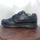 thumbnail image 2 of New Balance 577 Black Leather Casual Walking Shoes MW577VK Men’s Size 9.5 2E USA, 2 of 6